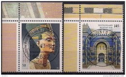 2013  Allem. Fed. Mi.  2975-6 FD-used Weiden EUL   Schätze Aus Deutschen Museen - Gebraucht