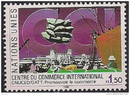 1990 UNO Genf Mi. 182 **MNH  Internationales Handelszentrum - Neufs
