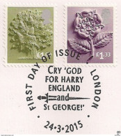 2015 GREAT BRITAIN England   Regional Mi.. 38-9  FD- Used - Angleterre