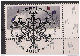 2010  Deutschland Allem. Fed.  Mi.2834 Used Alpine Ski-Weltmeisterschaften 2011, Garmisch-Partenkirchen. - Gebraucht