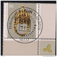 2010  Deutschland Allem. Fed.   Mi.2784 Used   Hochzeitsring Aus Dem Jüdischen Schatz Von Erfurt. - Gebraucht