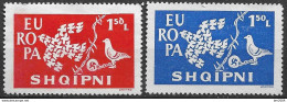 1961 Albanien **MNH  Albanien " Exile  " Europa - 1961