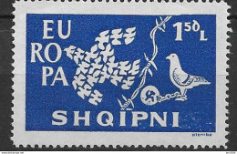 1961 Albanien **MNH  Albanien " Exile  " Europa - 1961