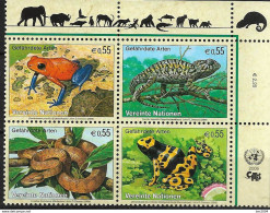 2006 UNO WIEN   Mi. 461-4 **MNH   Amphibien Und Reptilien - Ungebraucht