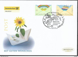 2011  Deutschland Germay. Mi  2848-9 FDC Grußmarken - 2011-…