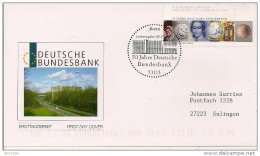 2007  Deutschland Yv  2443  Mi  2618  FDC  Bonn    50 Jahre Deutsche Bundesbank - 2001-2010