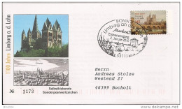 2010  Deutschland Yv  2600 Mi  2778 FDC  Folienmarke 1100 Jahre Limburg An Der Lahn - 2001-2010