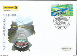 2005 Germany Deutschland  Mi. 2454 FDC   100 Jahre Mittellandkanal. - 2001-2010