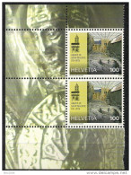 2015  Schweiz Mi. 2375-6  **MNH 1500 Jahre Abtei Saint-Maurice - Unused Stamps