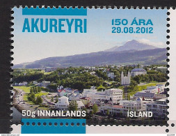 2012 Iceland  Island Mi. 1356 II  **MNH   150 Jahre Stadt Akureyri - Ongebruikt