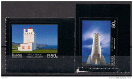 2014 Iceland  Island Mi. 1441-2  **MNH     Leuchttürme - Unused Stamps