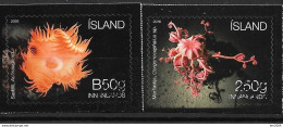 2016 Island Mi. 1503-4 Used Ökosystem Meeresgrund Rund Um Island - Used Stamps