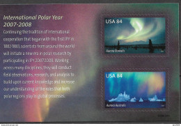 2007 USA Mi. Bl. 62 **MNH  Internatioal Polar Year 2007-2008 - Ungebraucht
