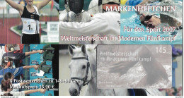 2007  Deutschland Germany Mi. 2586 Used  Booklet Sporthilfe : WM Im Modernen Fünfkampf - 2001-2010
