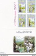 2001 Georgien  Mi. MH 376-7 D  **MNH  Europa: Lebensspender Wasser - 2001