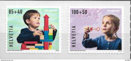 2018 Schweiz Mi. 2573-74 **MNH    „Pro Juventute“: Unbeschwerte Kindheit. - Unused Stamps
