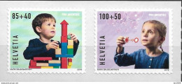 2018 Schweiz Mi. 2573-74 **MNH    „Pro Juventute“: Unbeschwerte Kindheit. - Ungebraucht