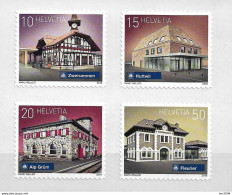 2018 Schweiz Mi. 2556-9**MNH   Schweizer Bahnhöfe. - Neufs