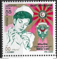 1974 Ägypten  Mi. 1160**MNH  Tag Der Krankenschwester - Neufs