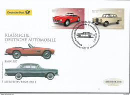 2015 Germany  Deutschland Mi. 3143-4 FDC  Klassische Deutsche Automobile - 2011-…