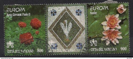 1999 Vatikan   Mi. 1277-8 FD-used    Europa: Natur- Und Nationalparks - 1999