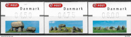 2007  Dänemark Automatenmarken   Mi.  35-7 **MNH - Automaatzegels [ATM]