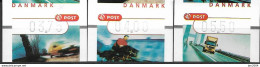 2002  Dänemark Automatenmarken   Mi.  17-19S1**MNH - Vignette [ATM]