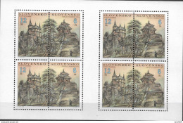 2002 Slowakei Mi. 433-4 **MNH  Bedeutende Bauwerke - Unused Stamps