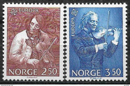 1985   Norwege Norge   Mi. 926-7 **MNH  Europa: Europäisches Jahr Der Musik - 1985