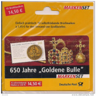 2006 Deutschland  Germany Mi. MH 62 B  **MNH   650  Jahre Goldene Bulle   RAR - 2001-2010