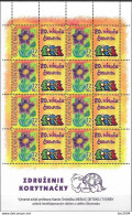 2011 Slowakei Mi. 662**MNH  Kindermarke.:  Blume - Neufs