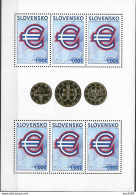 2009 Slowakei Mi.596**MNH  Einführung Des Euro. - Neufs