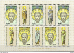 2010 Slowakei Mi. 640-1**MNH    Jahr Der Christlichen Kultur In Der Slowakei: Heilige - Unused Stamps