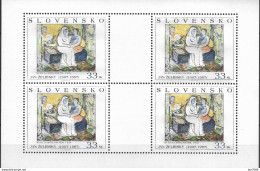 2007 Slowakei Mi.568-9**MNH Kunst: Gemälde. - Unused Stamps