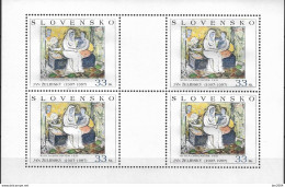 2007 Slowakei Mi.568-9**MNH Kunst: Gemälde. - Neufs