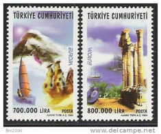 2004 Türkei Mi. 3376-7  **MNH   Europa: Ferien. - 2004