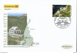 2012  Deutschland Germany. Mi. 2940 FDC  Pfälzer Hütte. - 2011-…