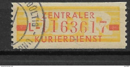 1958 DDR Mi. 18 L    Used Zentraler Kurierdienst - Gebraucht