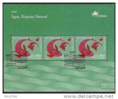 2001 Portugal Mi. Bl. 168 Used  Europa - 2001