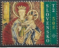 2018 Slowakei  Mi. 858**MNH  Weihnachten  Liturgisches Gewand Aus Spišské Podhradie - Unused Stamps