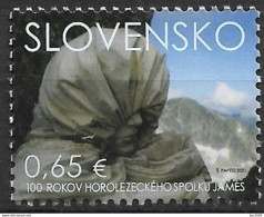 2021 Slowakei Slovensko  Mi. 939 **MNH 100 Jahre Slowakischer Bergsteigerverband JAMES. - Neufs