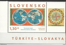 2018 Slowakei  Mi. 860**MNH  Osmanische Weltkarte - Neufs