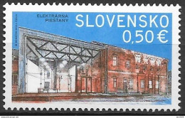 2018 Slowakei Slovensko  Mi. 845**MNH  : Elektrizitätswerk In Piešťany. - Unused Stamps