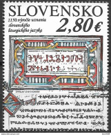 2018 Slowakei Slovensko  Mi. 843**MNH   1150. Jahrestag Der Anerkennung Der Slawischen Liturgie Innerhalb Der Römisch-ka - Nuevos