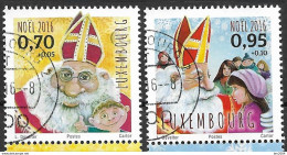 2016 Luxemburg Mi. 2107-8 Used  Weihnachten - Gebruikt