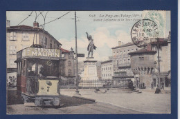 CPA [43] Haute Loire > Le Puy En Velay Circulé Tramway - Le Puy En Velay