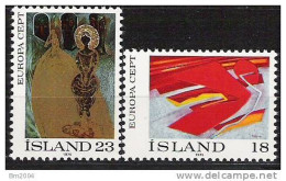 1975  Island  Yv. 455-6 Mi. 502-3 **MNH - 1975