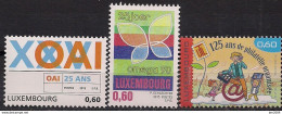 2015 Luxemburg Mi. 2031-33**MNH . Jahrestage - Ungebraucht