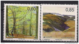 2011 Luxemburg Mi. 1904-5**MNH    Europa: Der Wald. - Ungebraucht