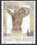 Bosna Bosnia Bosnien Croatian (Mostar) 1995 Europa Cept Christ On The Cross Michel No. 26 MNH ** Postfrisch Neuf - 1995